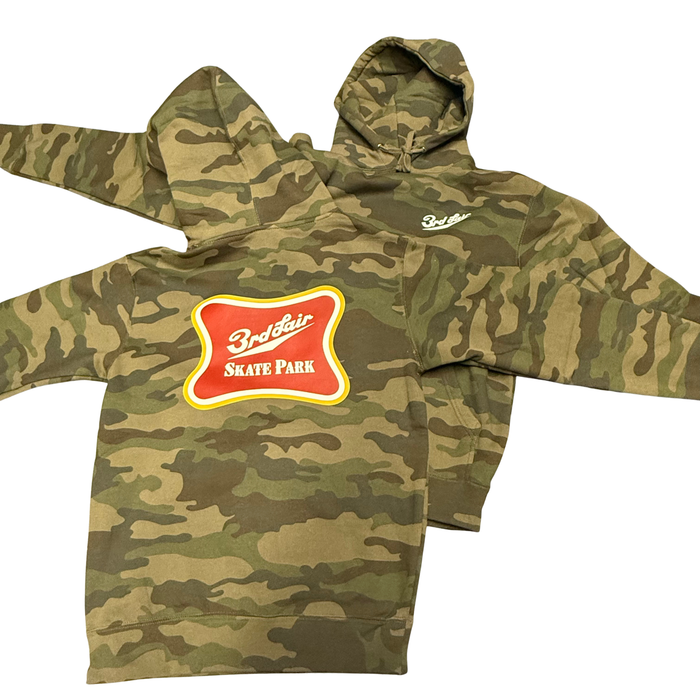3RD LAIR CHAMPAGNE OF SKATEPARKS HEAVYWEIGHT P/O HOODIE (CAMO)
