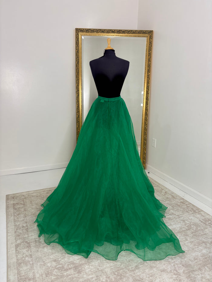 Ashley Lauren 1740 Emerald (OVERSKIRT ONLY)