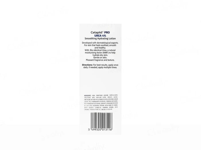 Cetaphil Pro 4% Urea Smoothing Hydrating Lotion 200ml