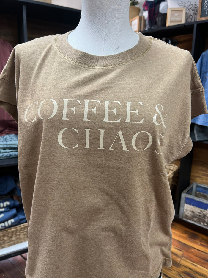 COFFEE & CHAOS TEE