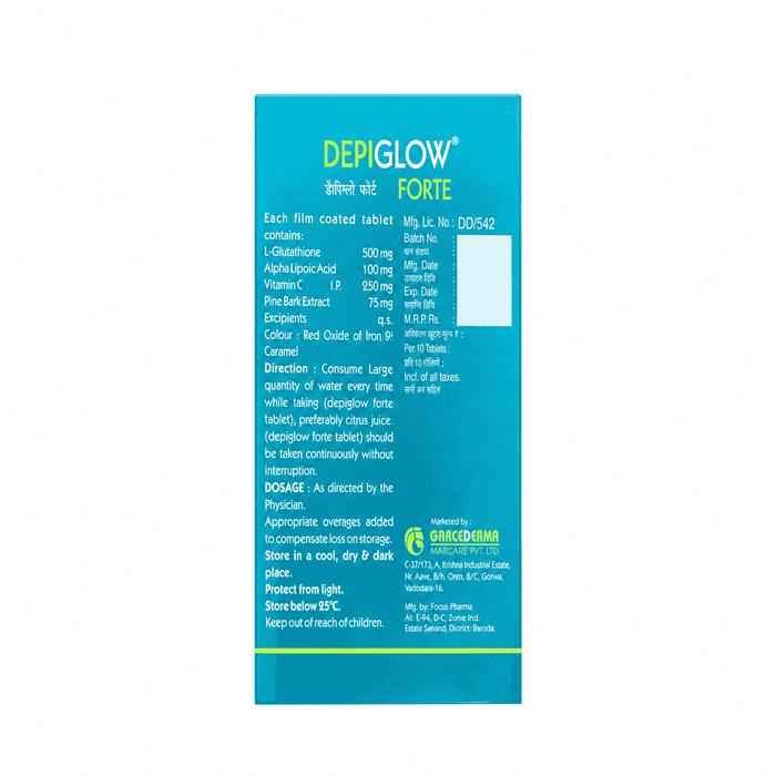 Depiglow Forte TAB (10 Tab)