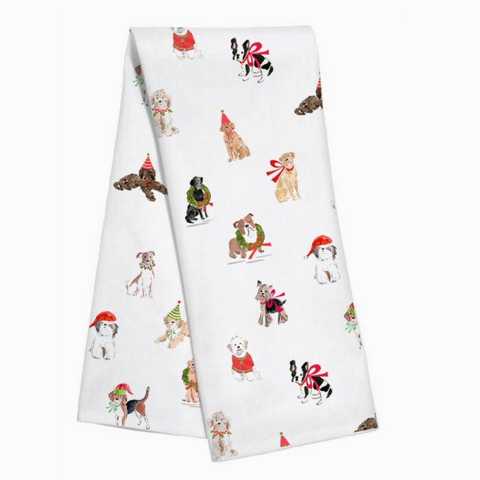 Dog Christmas Towel