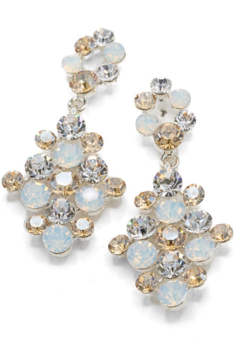 Eliza Benton Brianna Earring Golden Shadow/Opal Mix