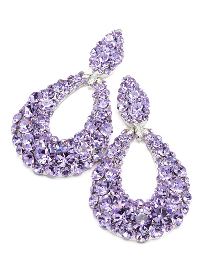 Eliza Benton Dora Earring Violet