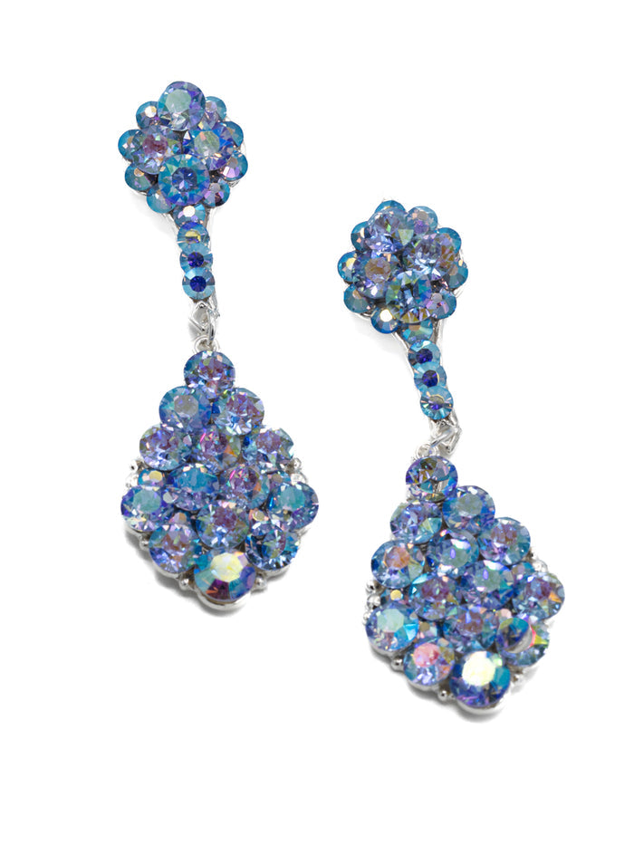 Eliza Benton Kitty Earring Light Sapphire AB