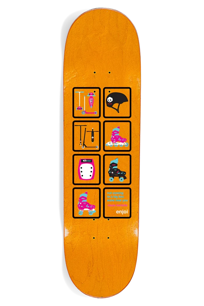 ENJOI BIG BOX ROLLER SKATES R7 DECK (8.25)