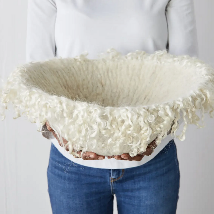 Fringed Skirt Natural Bowl
