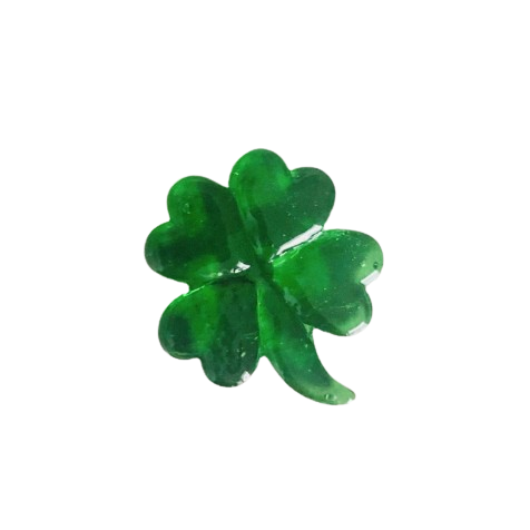 Glass Four Leaf Clover