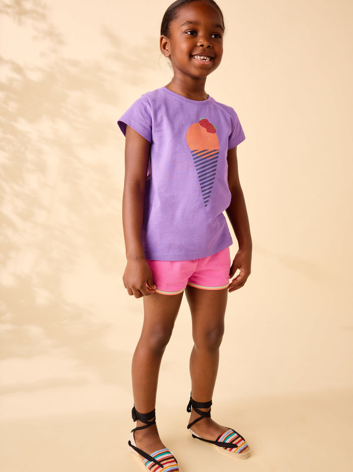 Glitter Strawberry Graphic Tee