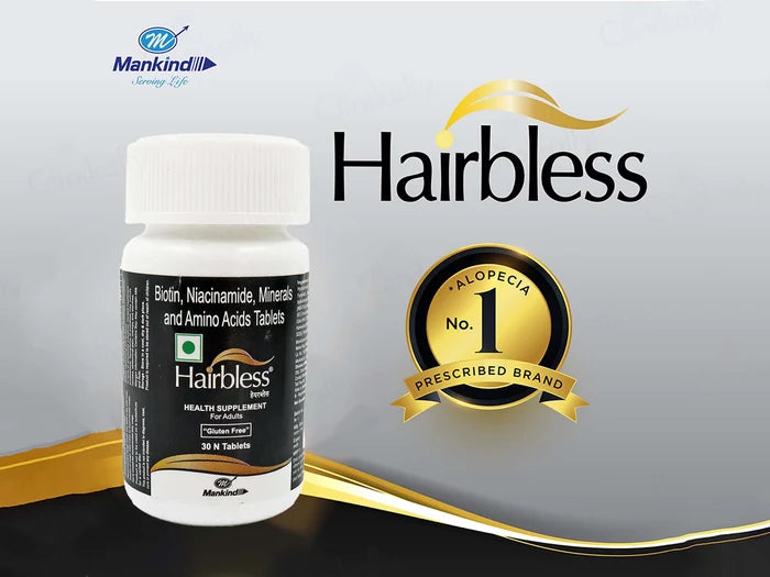Hairbless Tablets bottle (30 Tab)