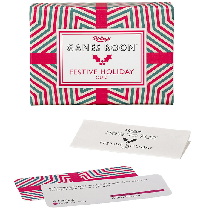 Holiday Trivia Card Game