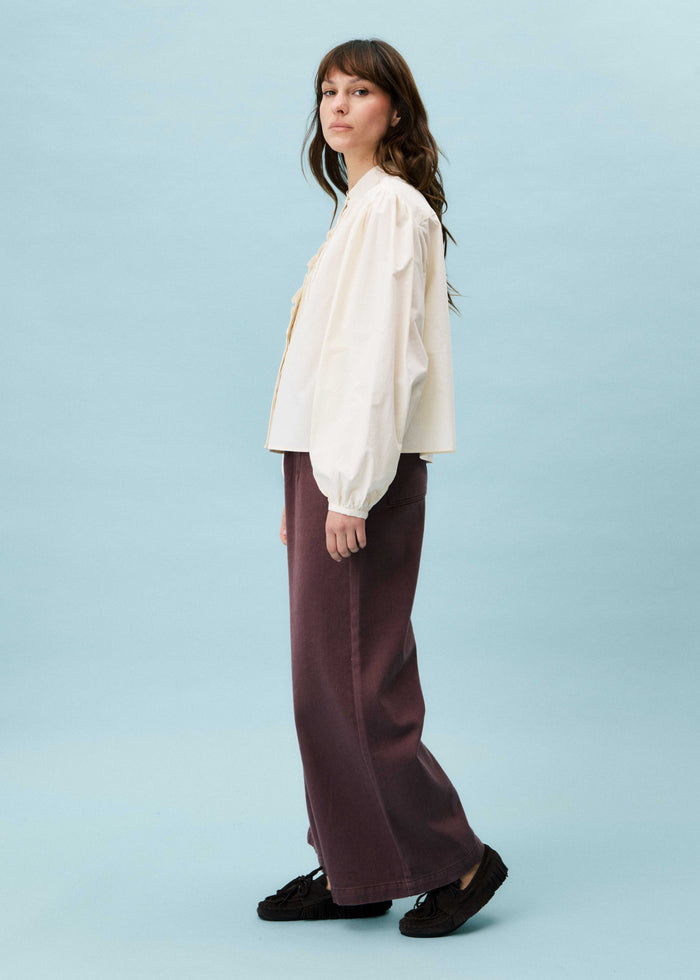 BALLOON SLEEVE TOP