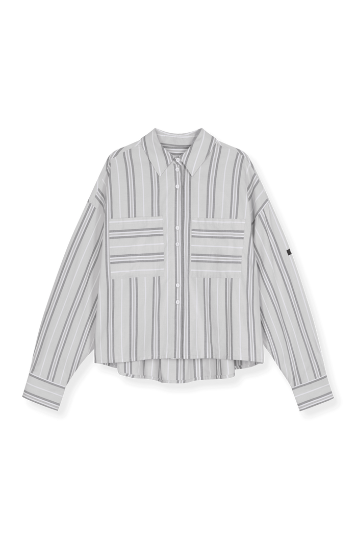 KIANY Shirt Grey Striped