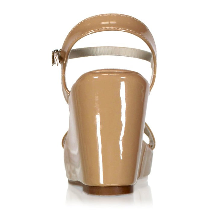 Marc DeFang EiffelBleu Wedge Nude