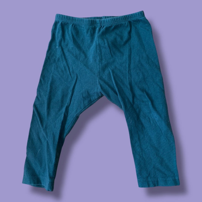 mini mioche green legging 12-18m