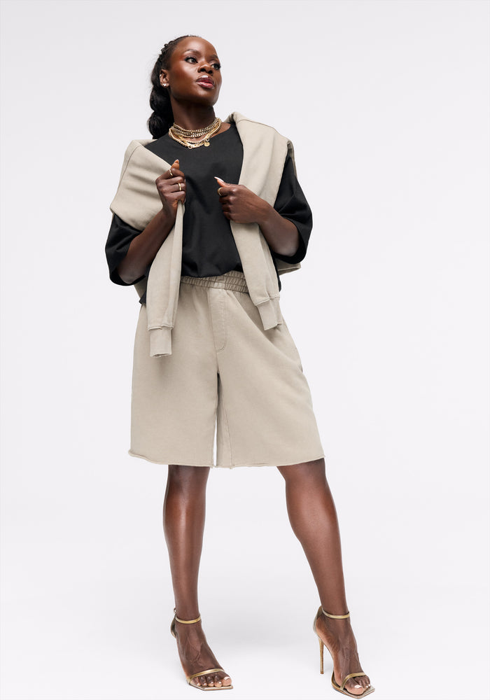 Oversized Mockneck Sweatshirt