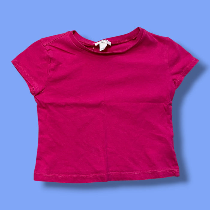 Pink crewcuts tshirt, 4/5Y