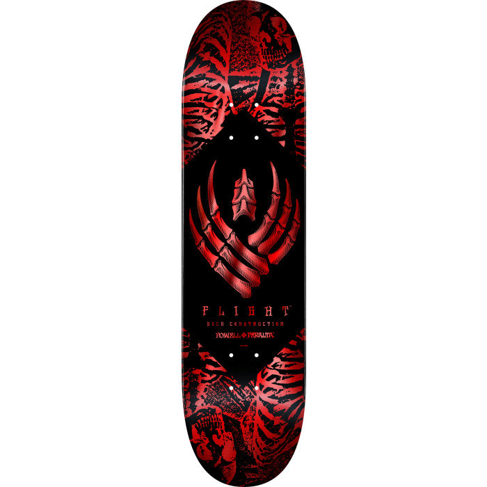POWELL PERALTA FLIGHT SKELETON RED FOIL DECK (8.38)