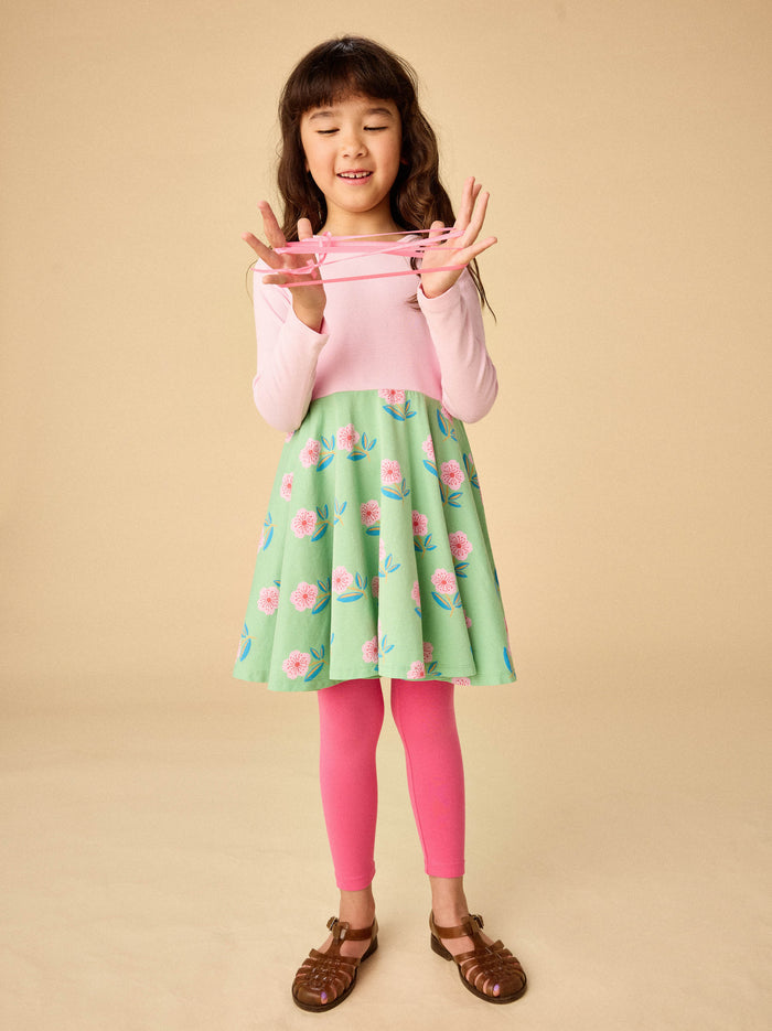 Print Mix Twirl Dress