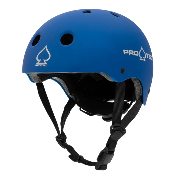 PRO TEC JR CLASSIC FIT CERTIFIED HELMET - MATTE METALLIC BLUE
