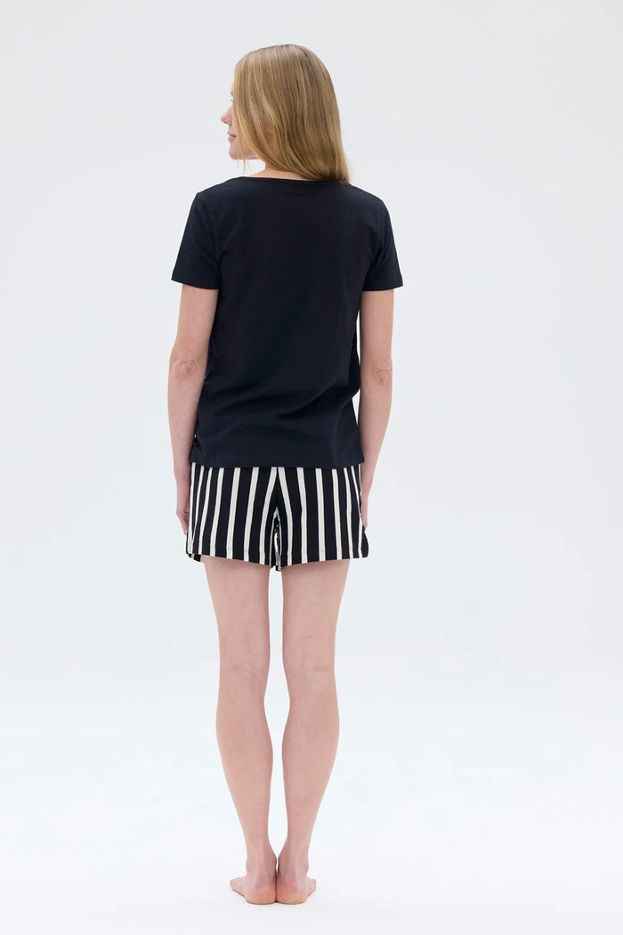Ratia Veni Short Pajamas Black