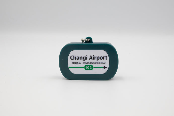 Singapore MRT Station Sound Keychain – Changi Airport CG2