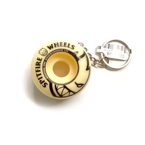 SPITFIRE WHEELS KEYCHAIN (NATURAL)
