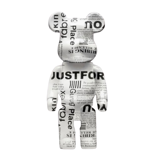 Street Art Bear Figurine