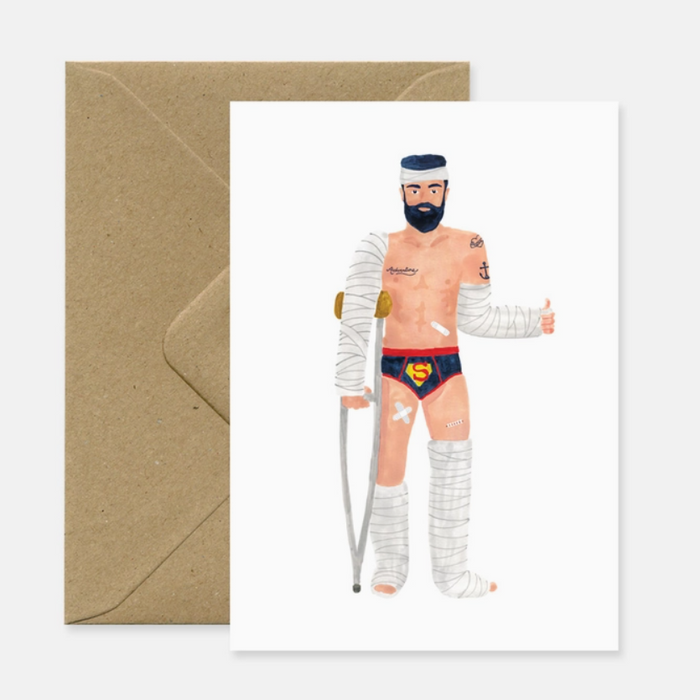Super Hero Card