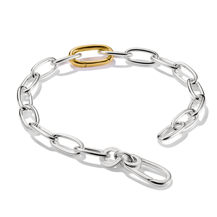THOMAS SABO Charm bracelet bicolour with Connect link