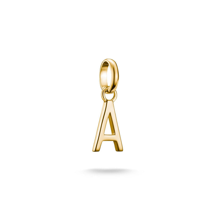 THOMAS SABO Connect Charm letter A Gold