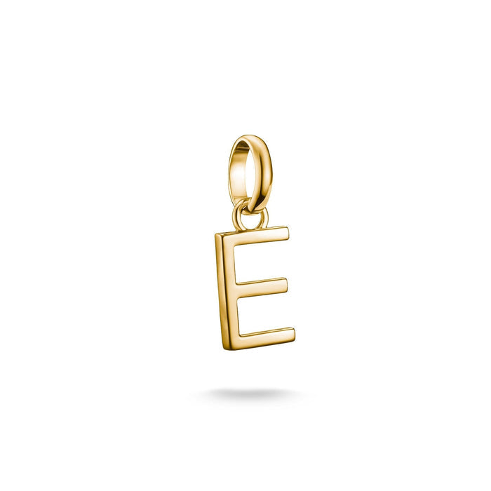 THOMAS SABO Connect Charm letter E Gold