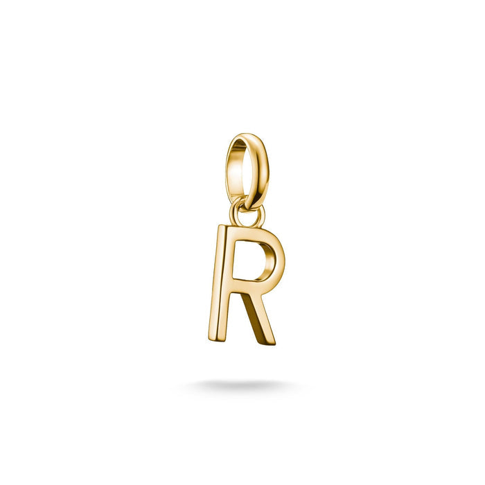 THOMAS SABO Connect Charm letter R Gold