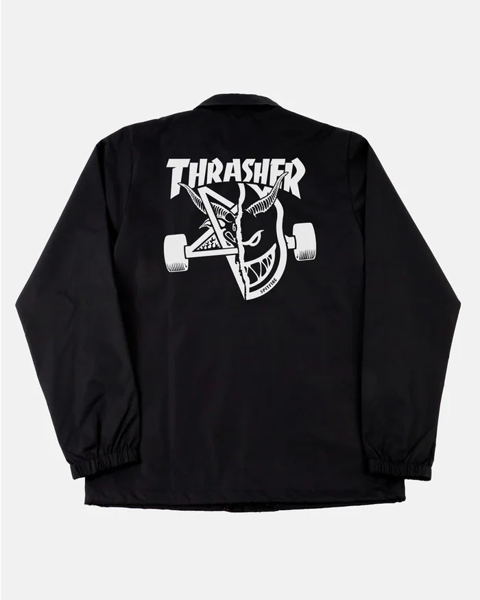 THRASHER X SPITFIRE THRASH & BURN COACH'S JACKET
