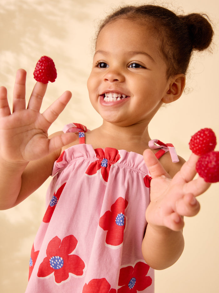 Tie Shoulder Baby Set