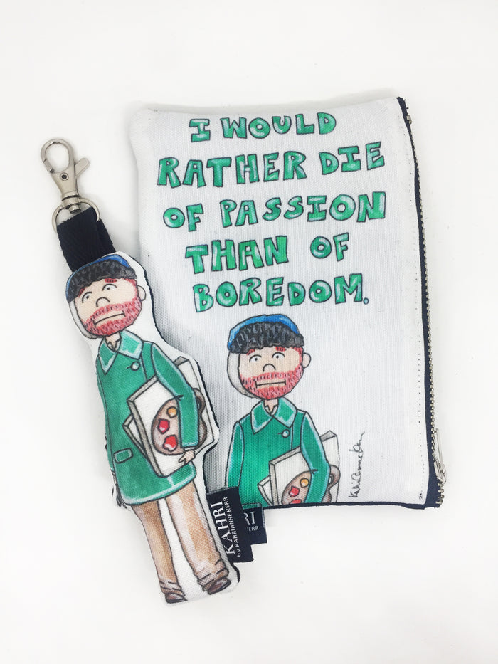 Van Gogh Quote Coin Purse