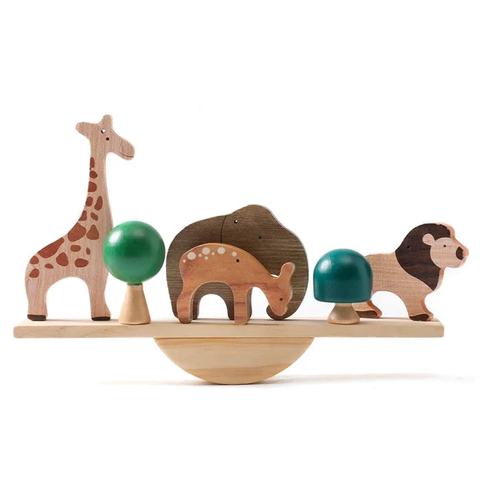 Wooden Stack and Balance Toy (24mo and up)