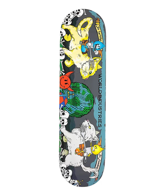 WORLD INDUSTRIES CATS JOUSTING DECK