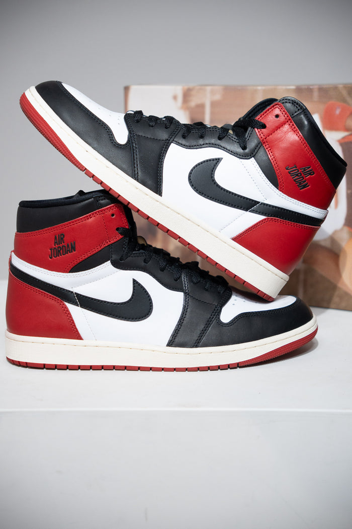 Jordan 1 High Black Toe Reimagined (Taille 46)