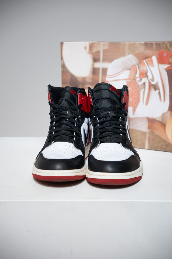 Jordan 1 High Black Toe Reimagined (Taille 46)