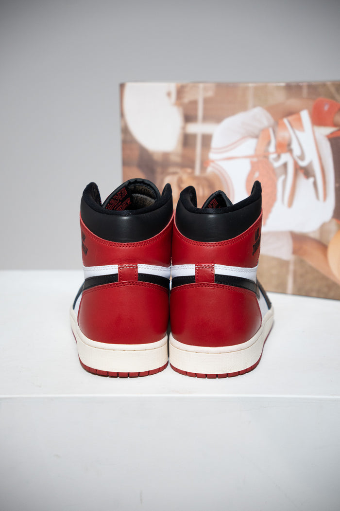 Jordan 1 High Black Toe Reimagined (Taille 46)