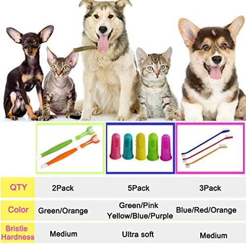 10 Pack Pet Dog Toothbrush Toothbrush Pet Clever