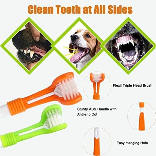 10 Pack Pet Dog Toothbrush Toothbrush Pet Clever