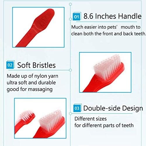10 Pack Pet Dog Toothbrush Toothbrush Pet Clever