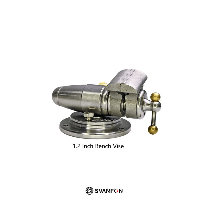 1.2-inch 304 Stainless Steel Mini Bench Vise SvanFon