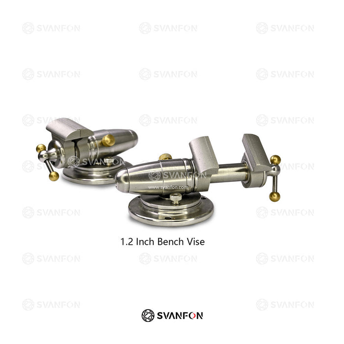 1.2-inch 304 Stainless Steel Mini Bench Vise SvanFon