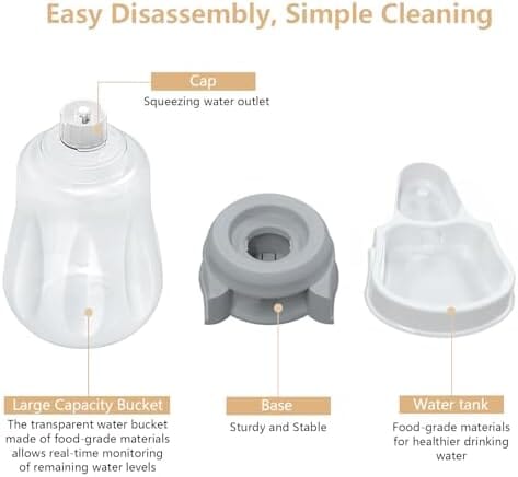 1.58 Gallon Automatic Dog Water Bowl Dispenser Dog Bowls & Feeders Pet Clever