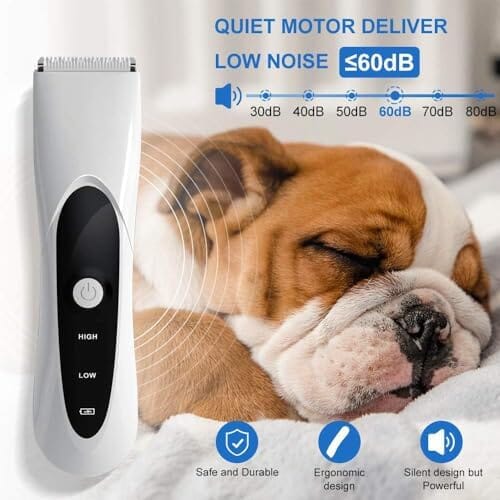 2-in-1 Detachable Premium Blades Dog Hair Trimmers Pet Clever