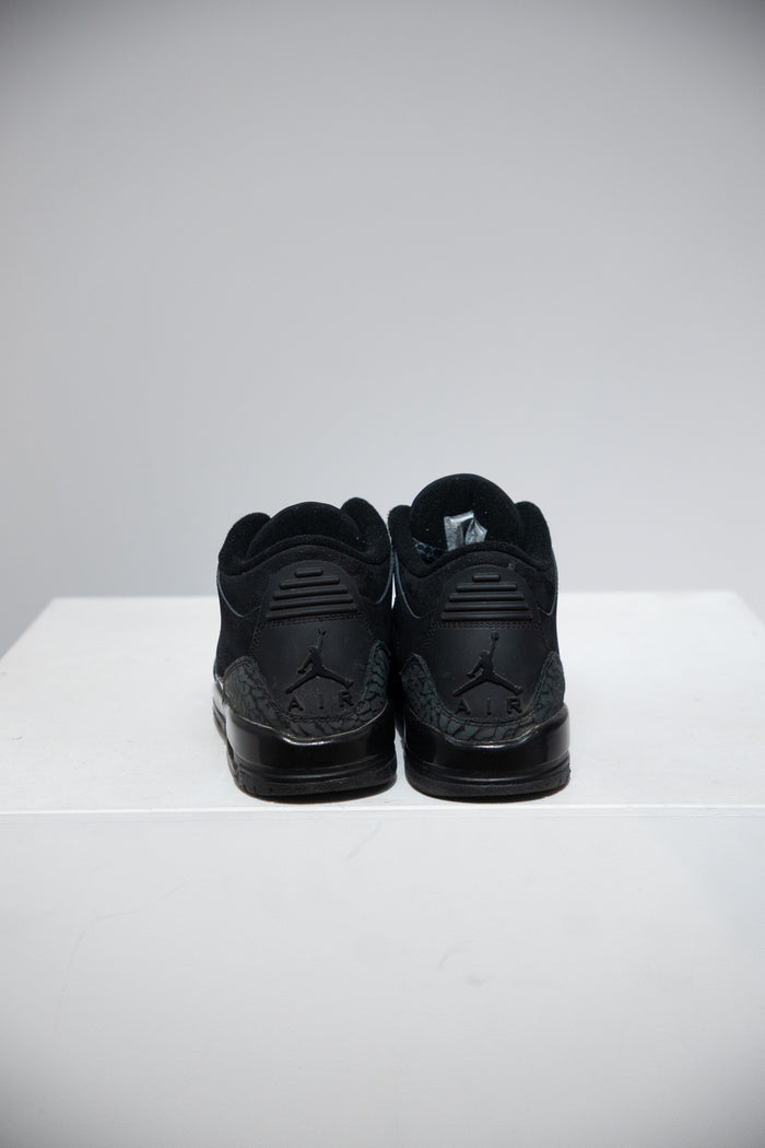 Jordan 3 Black Cat GS (Taille 38,5)