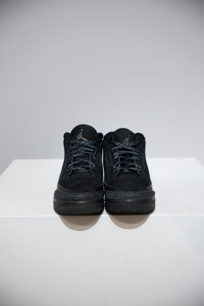 Jordan 3 Black Cat GS (Taille 38,5)